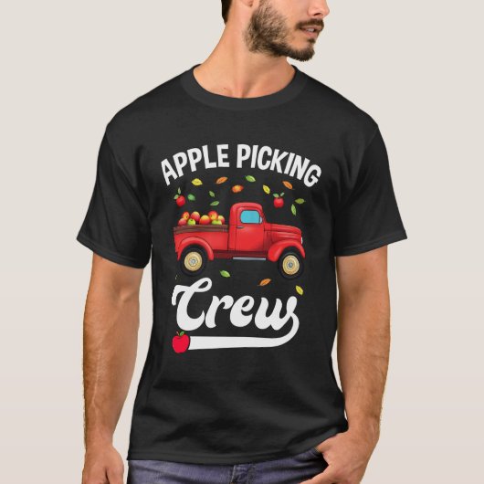 Apple Picking Crew Apple Picking Squad Schattige H T-shirt (Voorkant)