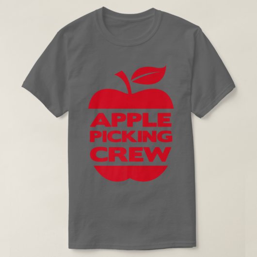 Apple Picking Crew Cute Family Harvest Autumn T-shirt (Design voorkant)