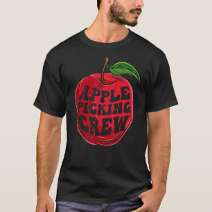 Apple Picking Crew Kinder Mannen Herfst Apple Orch T-shirt