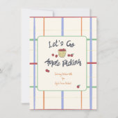 Apple Picking Party uitnodiging (Voorkant)