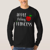 Apple Picking Princess Apple Picking Girls Kids To T-shirt (Voorkant)