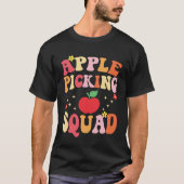 Apple Picking Squad Apple Picking Crew Outfit T-shirt (Voorkant)
