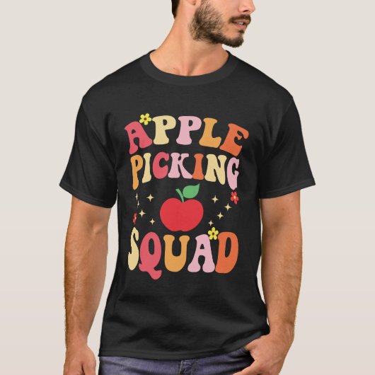 Apple Picking Squad Apple Picking Crew Outfit T-shirt (Voorkant)