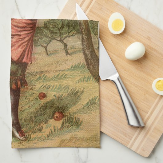  Apple Picking Theedoek (Quarter Fold)