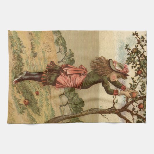  Apple Picking Theedoek (Horizontaal)