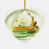 Apple Pie 1955 Keramisch Ornament (Voorkant)