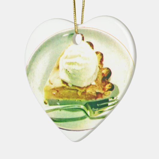 Apple Pie 1955 Keramisch Ornament (Links)