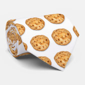 Apple Pie (achtergrondkleur toevoegen) Stropdas (Opgerold)