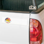 Apple Pie American Flag Bumpersticker (Op Truck)