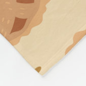 Apple Pie Autumn: graphics Fleece Deken (Hoek)