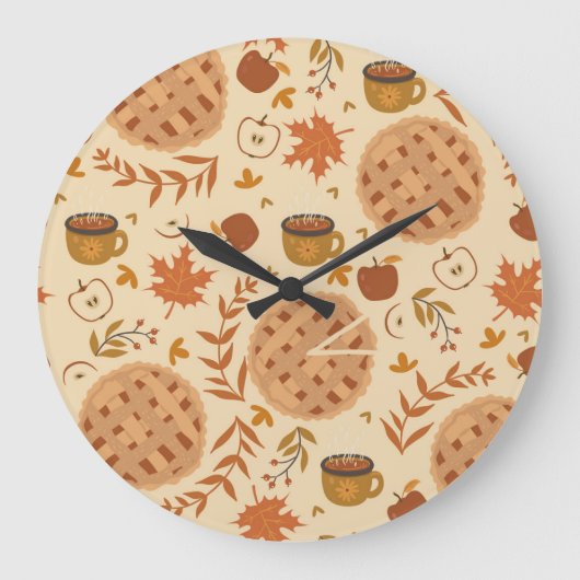 Apple Pie Autumn:  graphics Grote Klok (Voorkant)