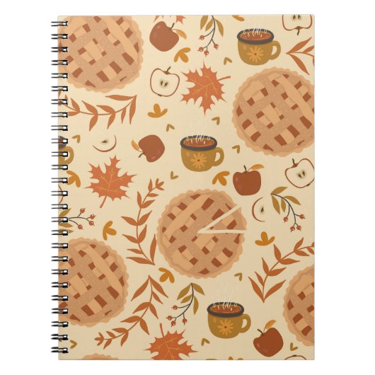 Apple Pie Autumn:  graphics Notitieboek (Voorkant)
