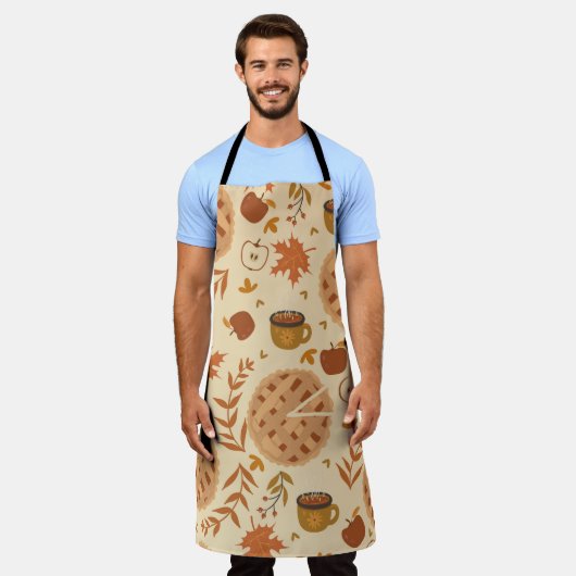 Apple Pie Autumn: graphics Schort (Gedragen)