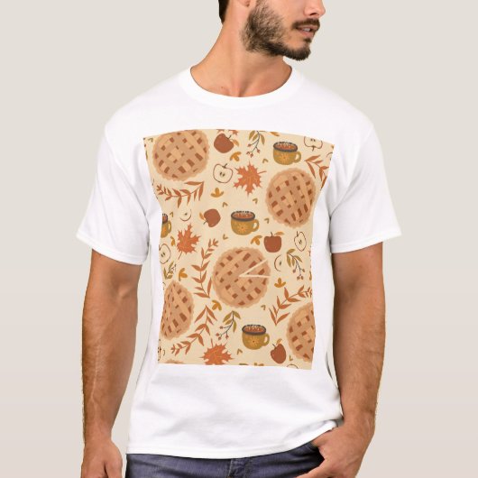 Apple Pie Autumn: graphics T-shirt (Voorkant)