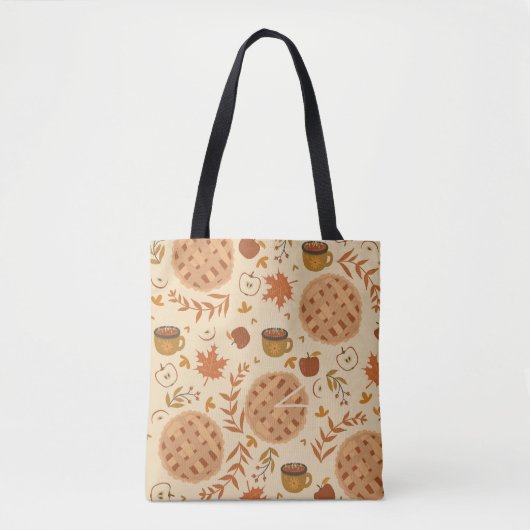 Apple Pie Autumn: graphics Tote Bag (Voorkant)