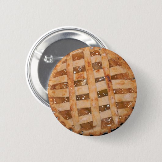 Apple Pie Baking Ronde Button 5,7 Cm (Voorkant /achterkant)