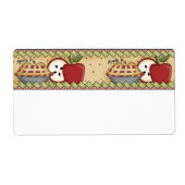 Apple Pie Border Label (Voorkant)