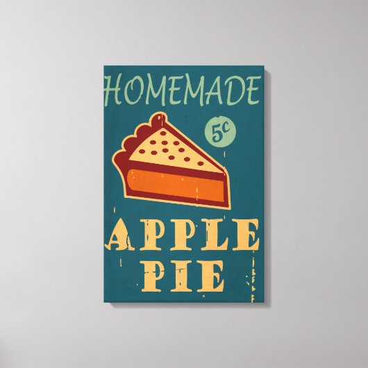 Apple Pie Canvas Afdruk (Voorkant)
