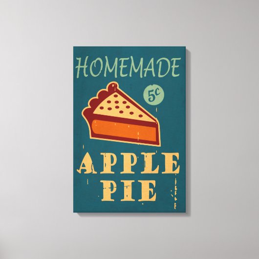 Apple Pie Canvas Afdruk (Voorkant)