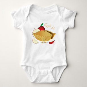 Apple Pie Character Baby Bodysuit