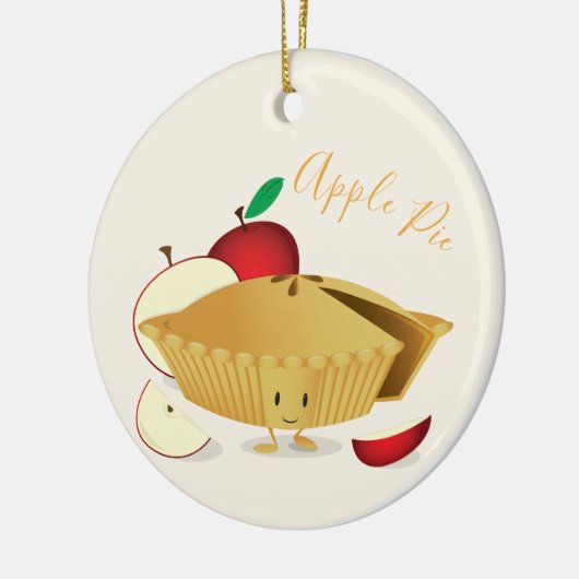 Apple Pie Character | ORNAMENT (Links)