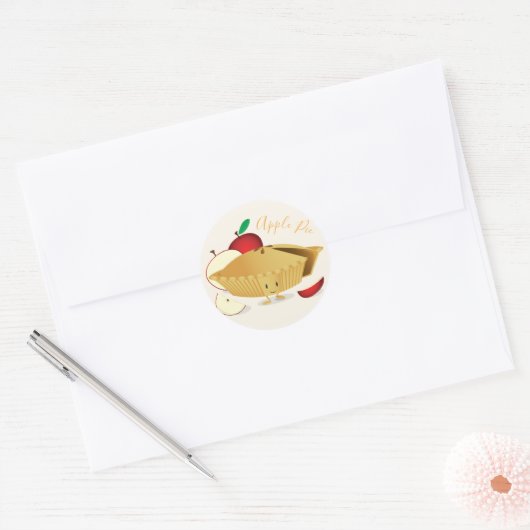 Apple Pie Character | STICKER (Envelop)