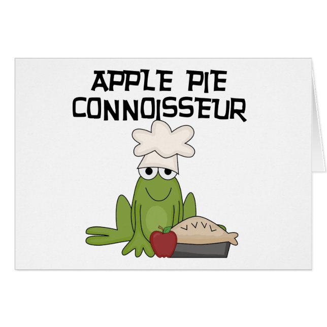Apple Pie Connoisseur Tshirts en cadeautjes (Voorkant Horizontaal)