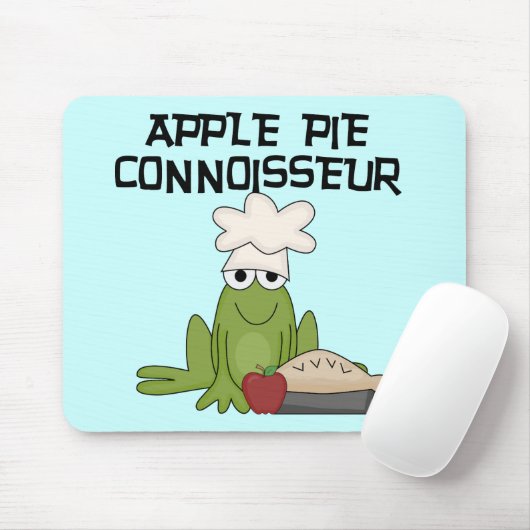 Apple Pie Connoisseur Tshirts en cadeautjes Muismat (Met muis)