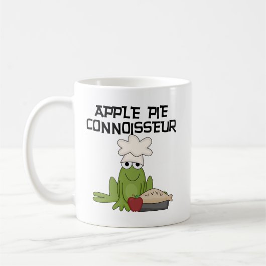 Apple Pie Connoisseur Tshirts en geschenken Koffiemok (Links)