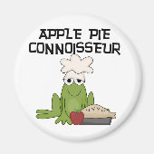 Apple Pie Connoisseur Tshirts en geschenken Magneet (Voorkant)