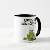 Apple Pie Connoisseur Tshirts en geschenken Mok (Voorkant rechts)