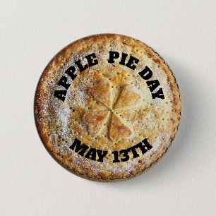 Apple Pie Cute Food Refkoelkast Button
