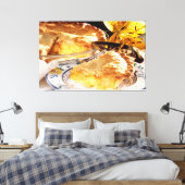 Apple Pie Dessert Canvas Afdruk (Insitu (Slaapkamer))