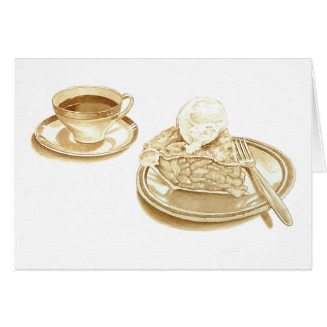 Apple Pie en Coffee (Voorkant Horizontaal)