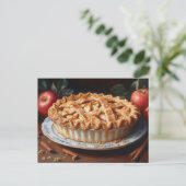 Apple Pie geïnspireerd schilderij Briefkaart (Staand voorkant)