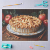 Apple Pie  geïnspireerd schilderij Decoupage Tissuepapier (Craft)