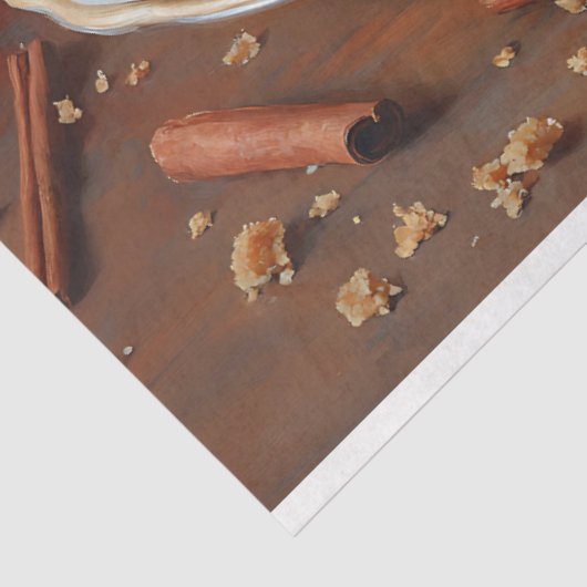 Apple Pie  geïnspireerd schilderij Decoupage Tissuepapier (Detail)