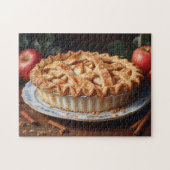 Apple Pie  geïnspireerd schilderij Legpuzzel (Horizontaal)