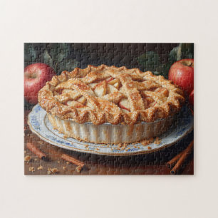 Apple Pie  geïnspireerd schilderij Legpuzzel