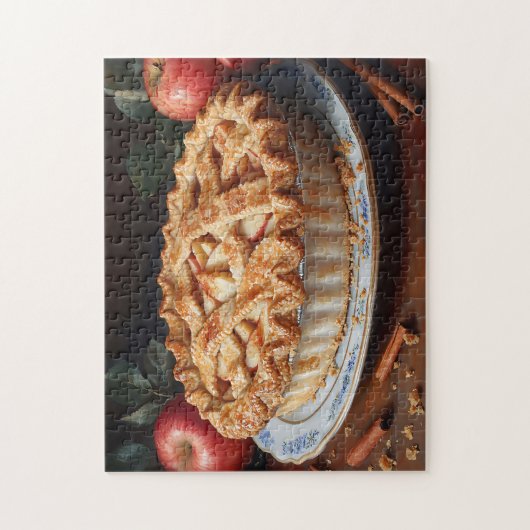 Apple Pie  geïnspireerd schilderij Legpuzzel (Verticaal)