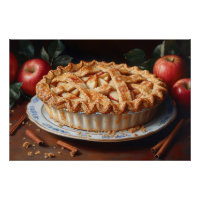Apple Pie geïnspireerd schilderij