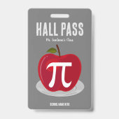 Apple Pie Hall Pass Badge (Achterkant)