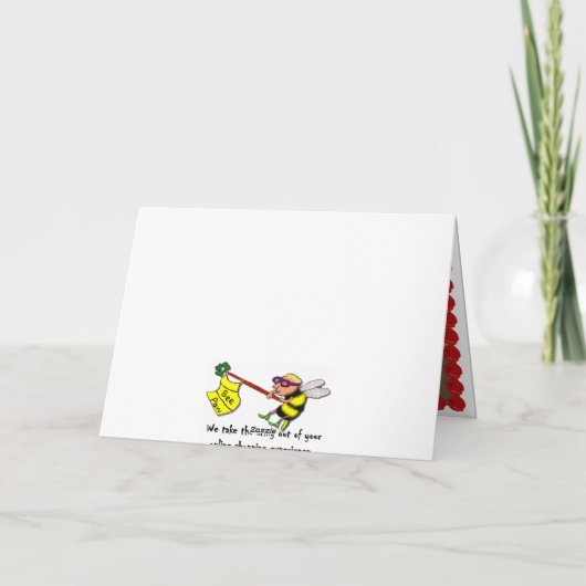 Apple Pie Kaart (Achterkant)