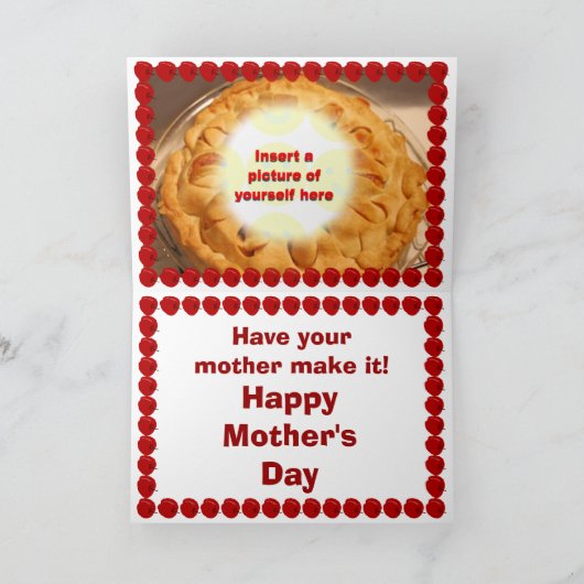 Apple Pie Kaart (Binnen)