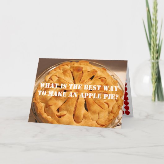Apple Pie Kaart (Voorkant)