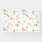 Apple Pie Lover Pattern Spandoek (Horizontaal)