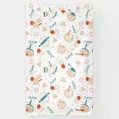 Apple Pie Lover Pattern Spandoek (Verticaal)