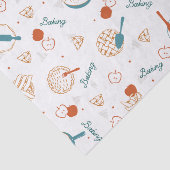 Apple Pie Lover Pattern Tissuepapier (Detail)