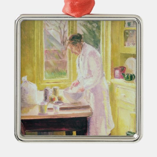 Apple Pie maken Metalen Ornament (Voorkant)