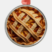 Apple Pie Metalen Ornament (Voorkant)